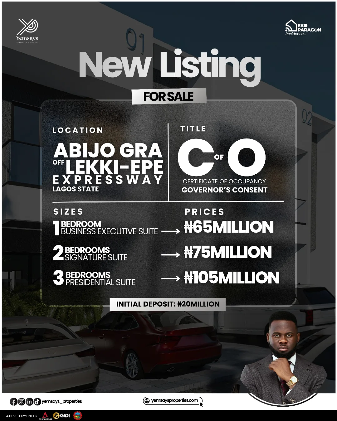Introducing Eko Paragon Residence – Luxury Redefined! Discover the epitome of elegance at Abijo GRA, Off Lekki-Epe Expressway, Lagos State. With top-tier amenities, prime location, an (3)