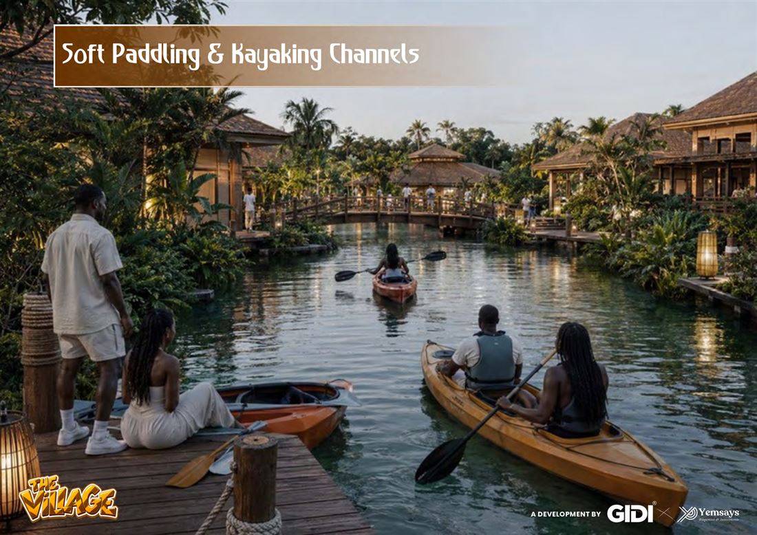 Kayaking channel concept render