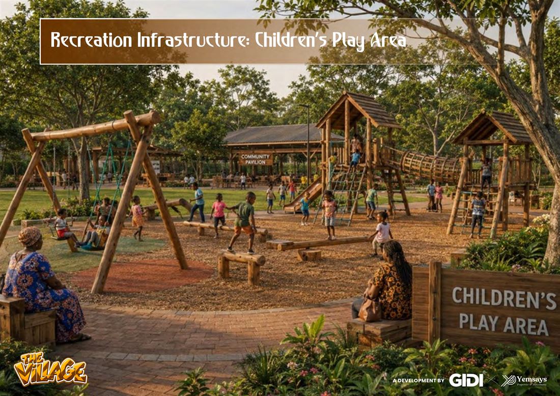 Children's play area render